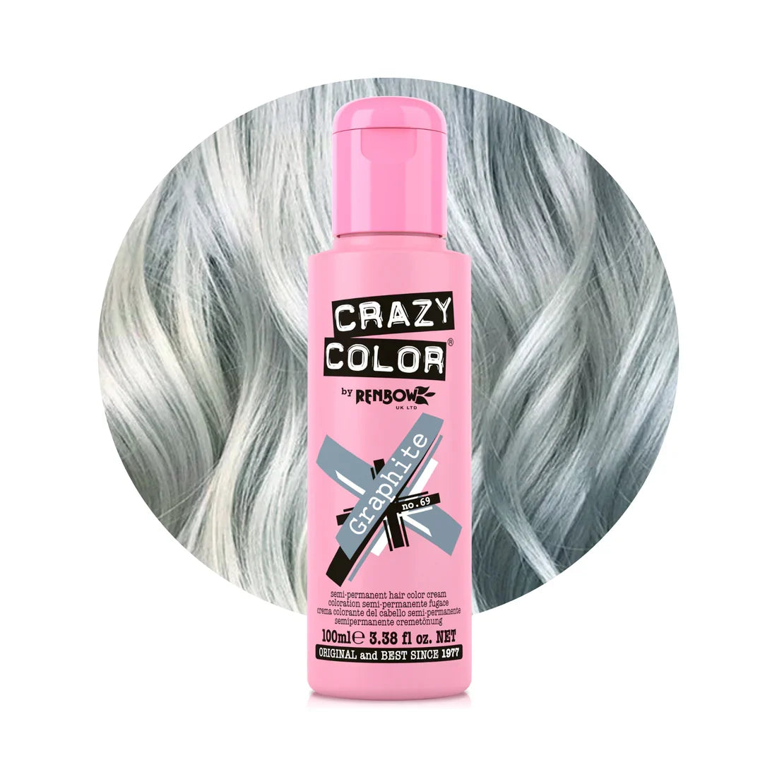 Crazy Color Hair Dye - Graphite