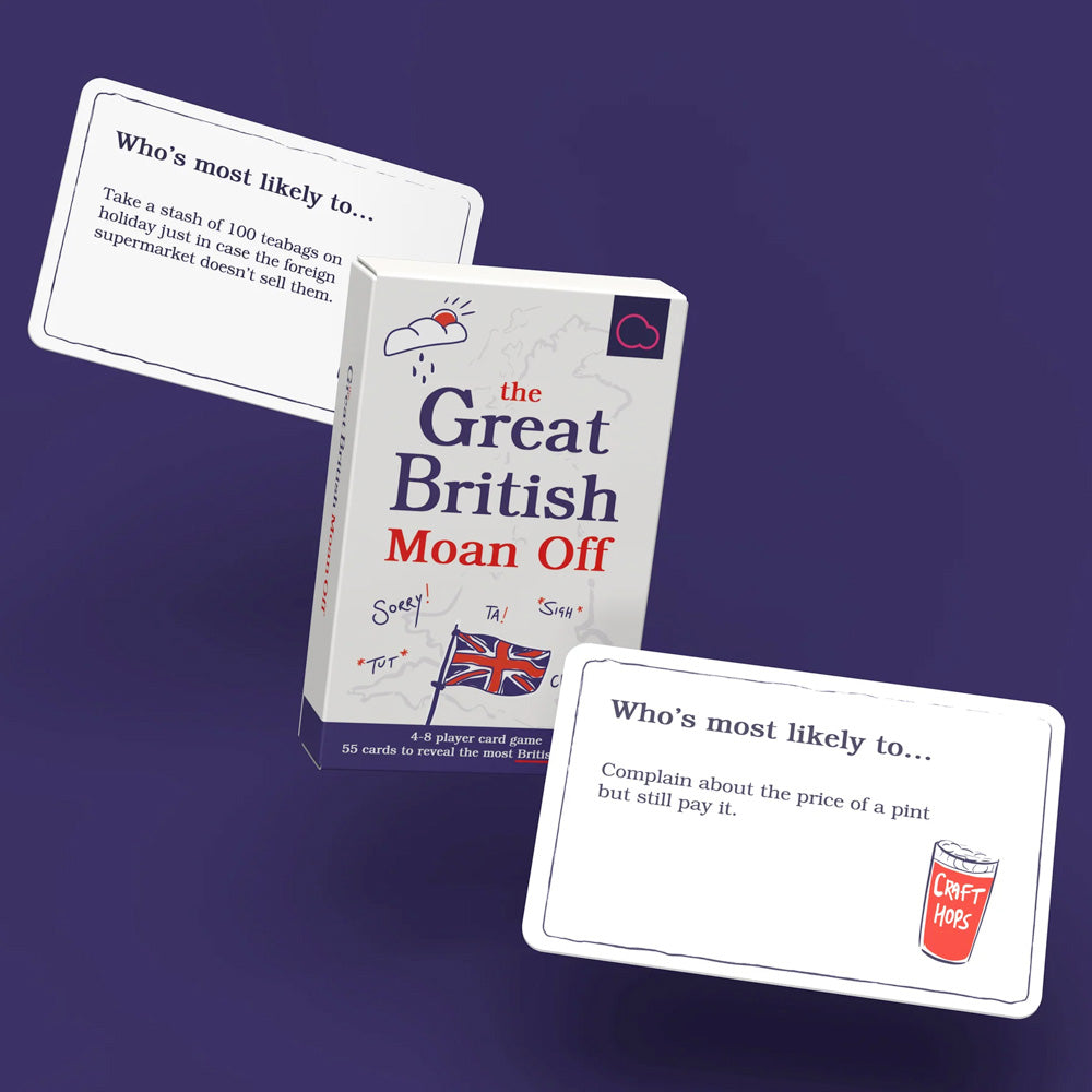 Great British Moan Off Card Game