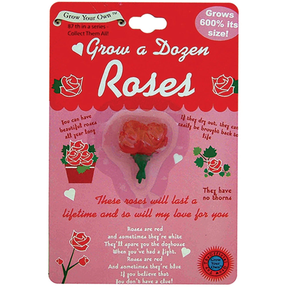 Grow A Dozen Red Roses