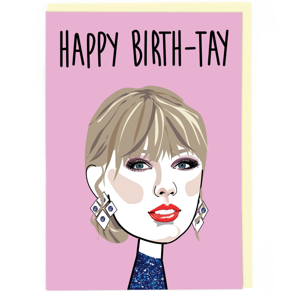 Happy Birth-Tay - Birthday Card