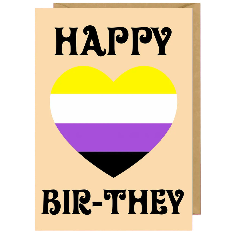 Happy Birth-They - Birthday Card