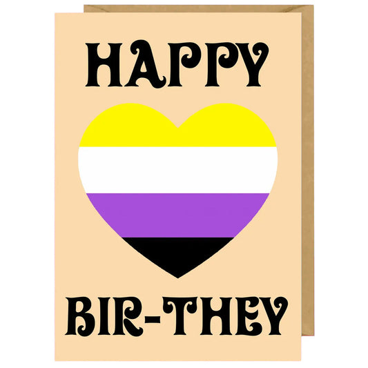 Happy Birth-They - Birthday Card