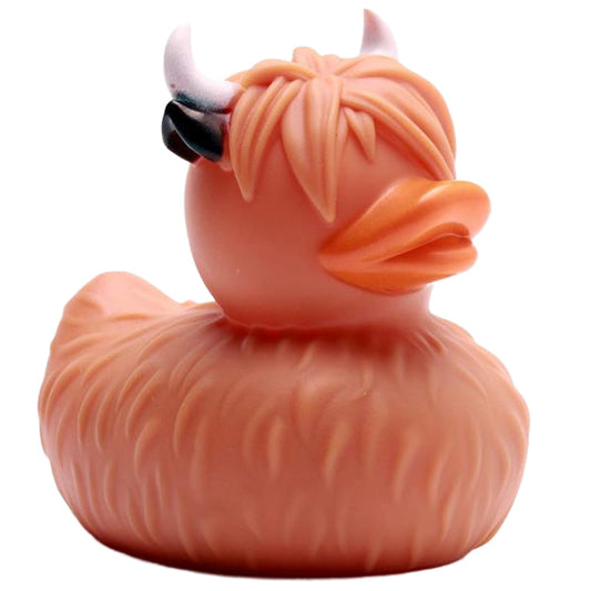 Rubber Duck - Highland Cow Duck (Duckshop #11174)