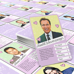 Image of Weird Crushes - Hollywood Hunks Card Game
