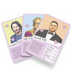 Image of Weird Crushes - Hollywood Hunks Card Game