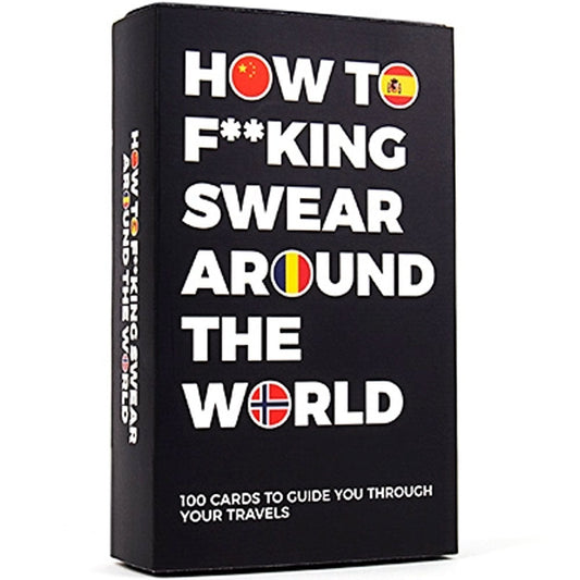 How To F*cking Swear Around The World Cards