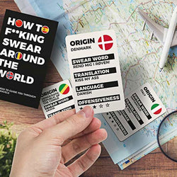 Image of How To F*cking Swear Around The World Cards