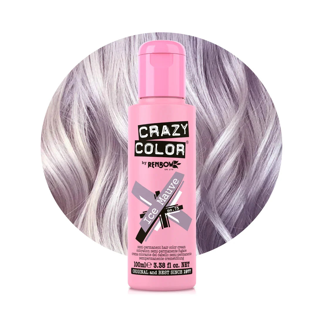 Crazy Color Hair Dye - Ice Mauve
