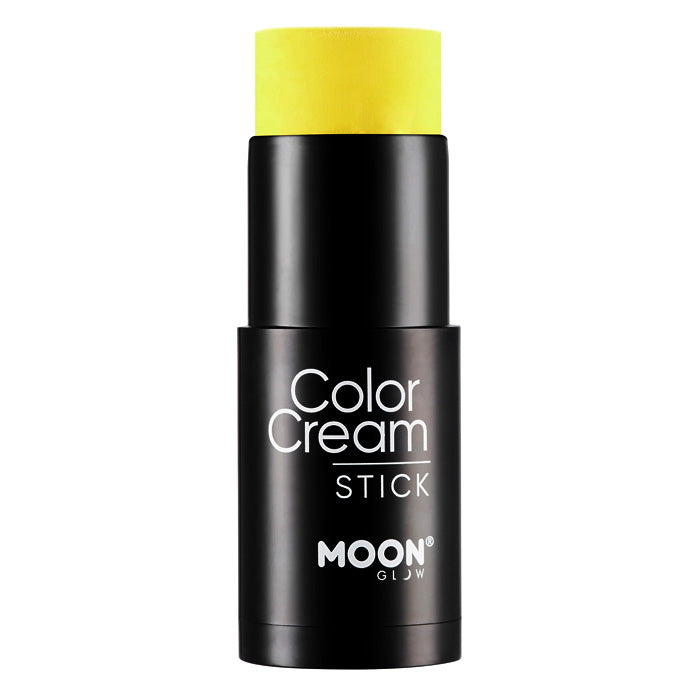 Moon Neon UV ColorCream Paint Sticks - Intense Yellow