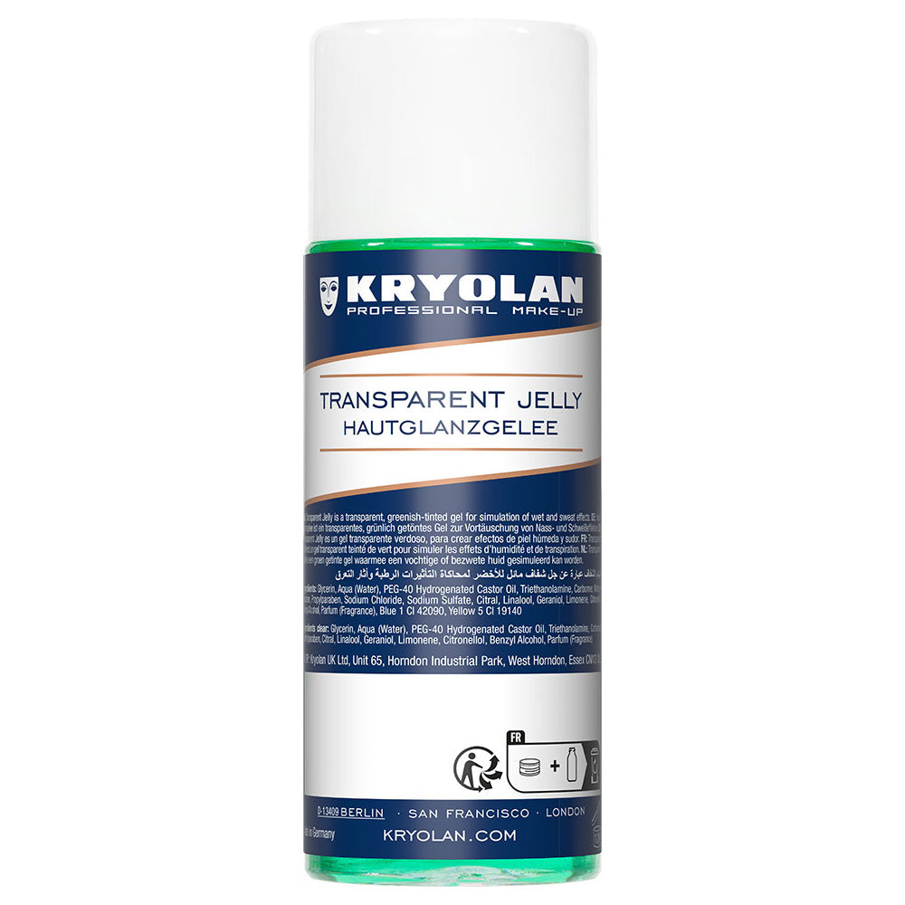 Kryolan Transparent Jelly 100ml - Green