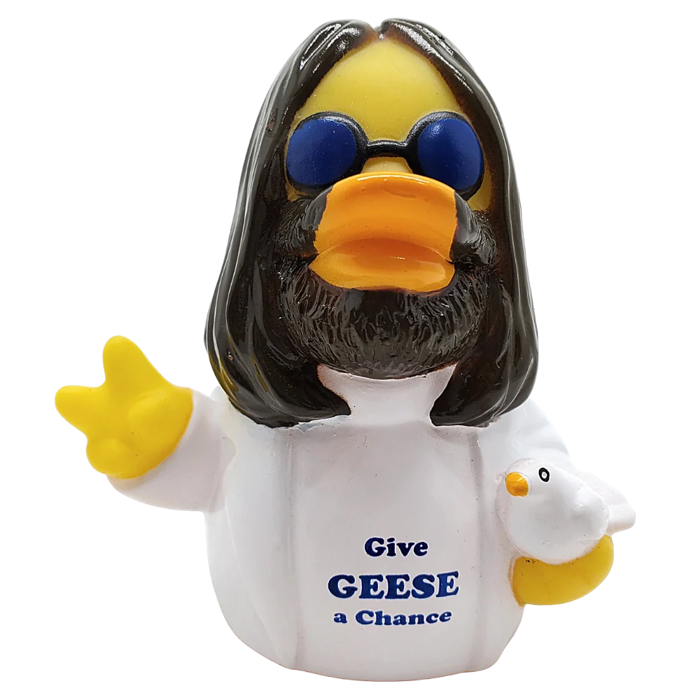CelebriDucks - Give Geese A Chance / John Lennon Boxed Rubber Duck