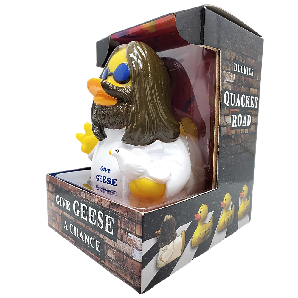 CelebriDucks - Give Geese A Chance / John Lennon Boxed Rubber Duck