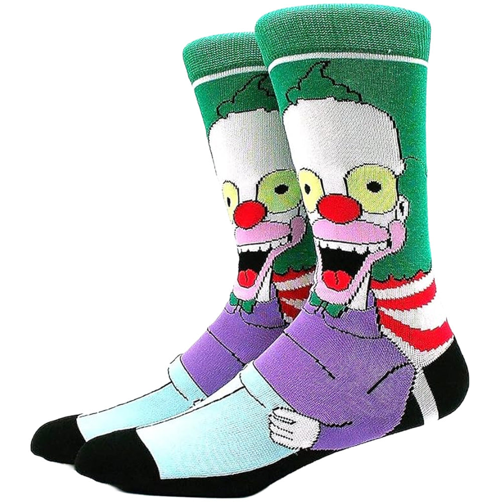 Pop Culture Socks - Krusty The Clown (One Size Gender Neutral)