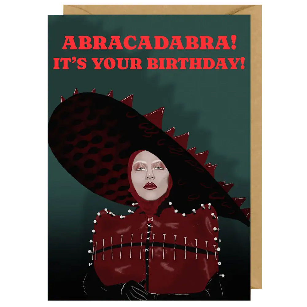 Lady Gaga - Abracadabra! It's Your Birthday! Birthday Card