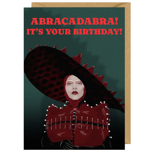 Lady Gaga - Abracadabra! It's Your Birthday! Birthday Card