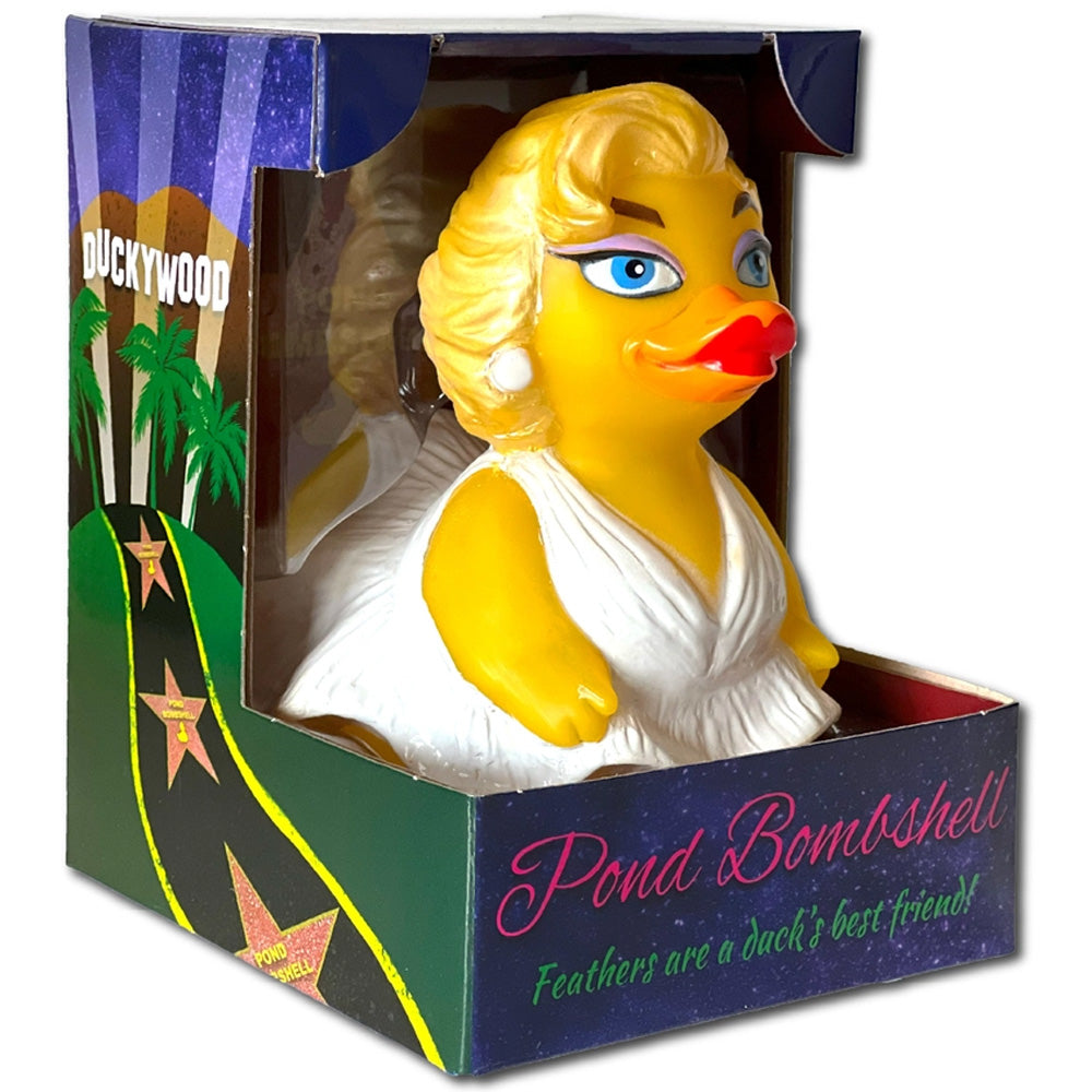 CelebriDucks - Marilyn Monroe / Pond Bombshell Boxed Rubber Duck