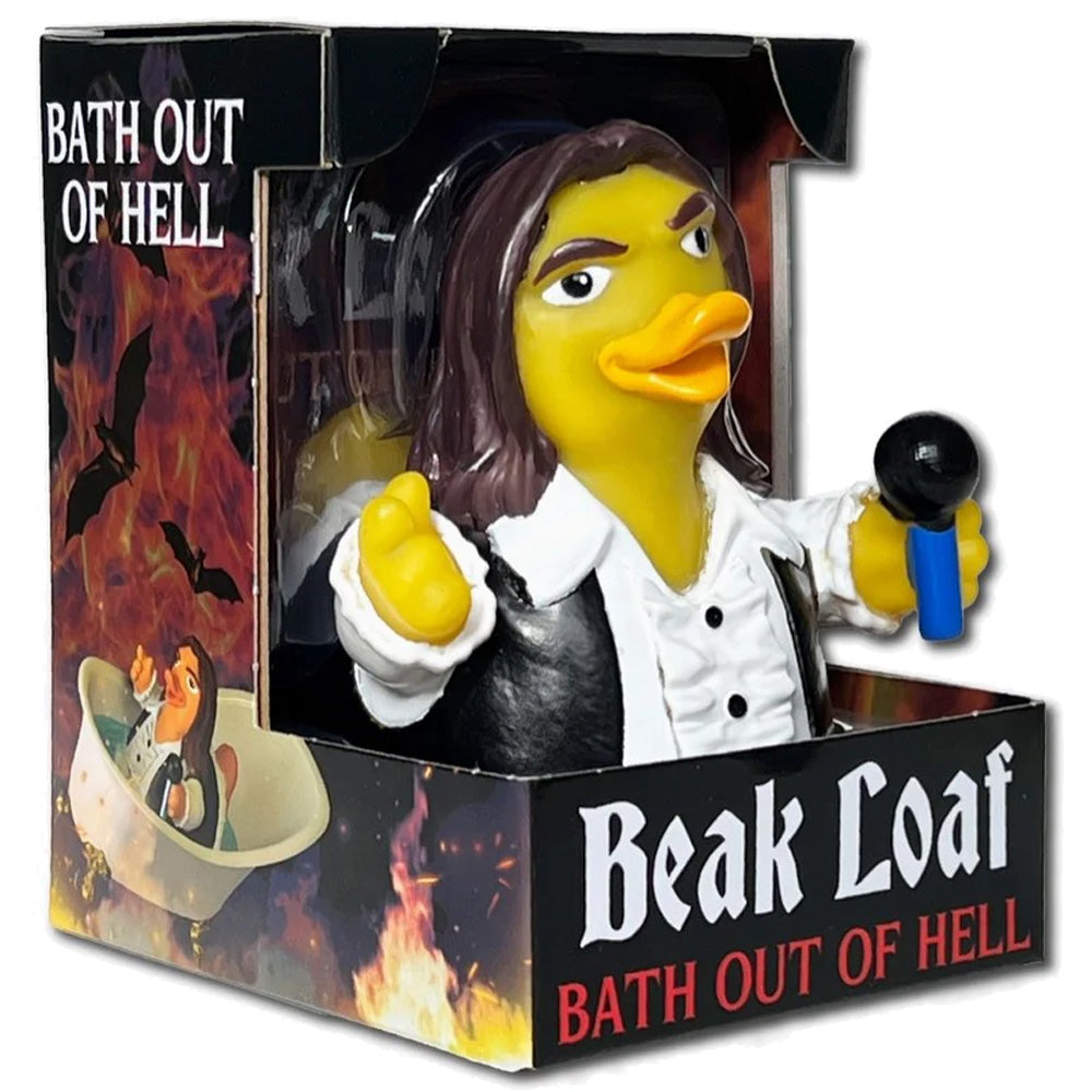 CelebriDucks - Beak Loaf / Meat Loaf Boxed Rubber Duck