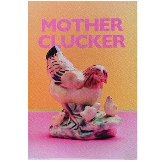 Ornament Art Greetings Card - Mother Clucker