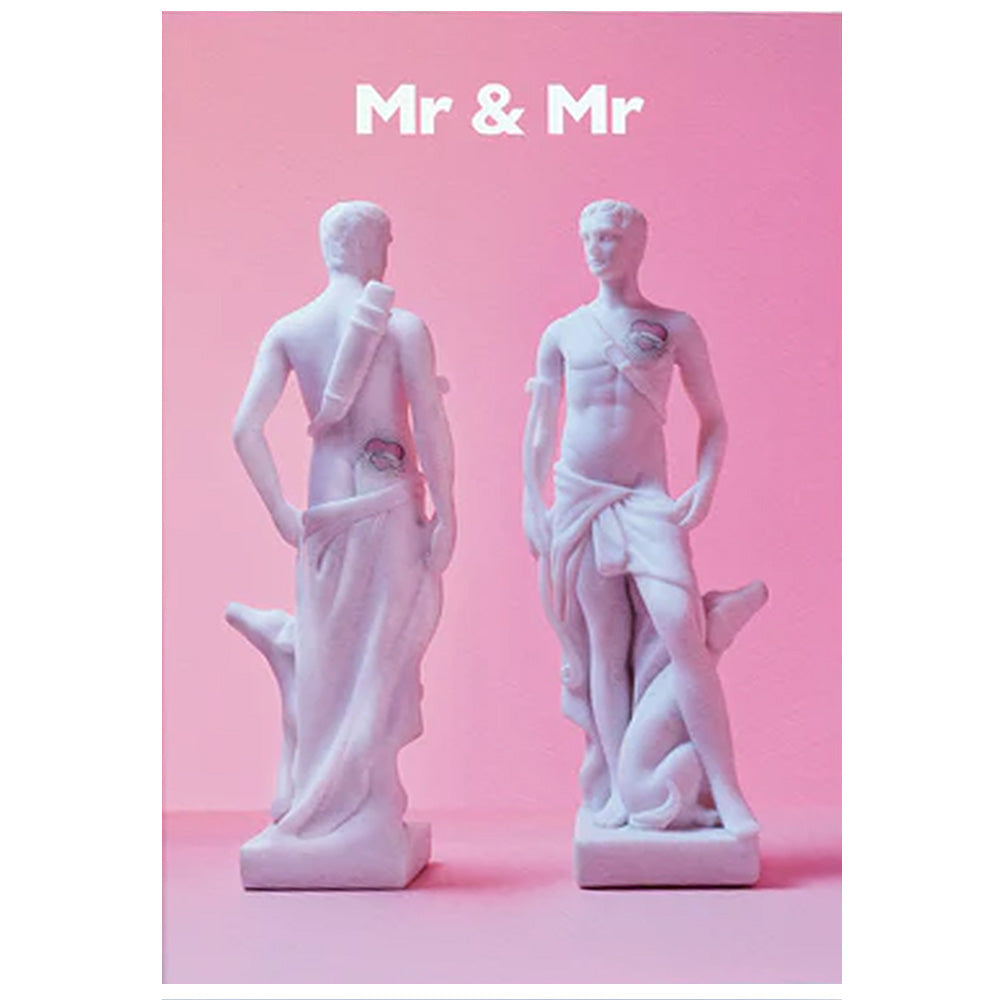 Ornament Art Greetings Card - Mr & Mr