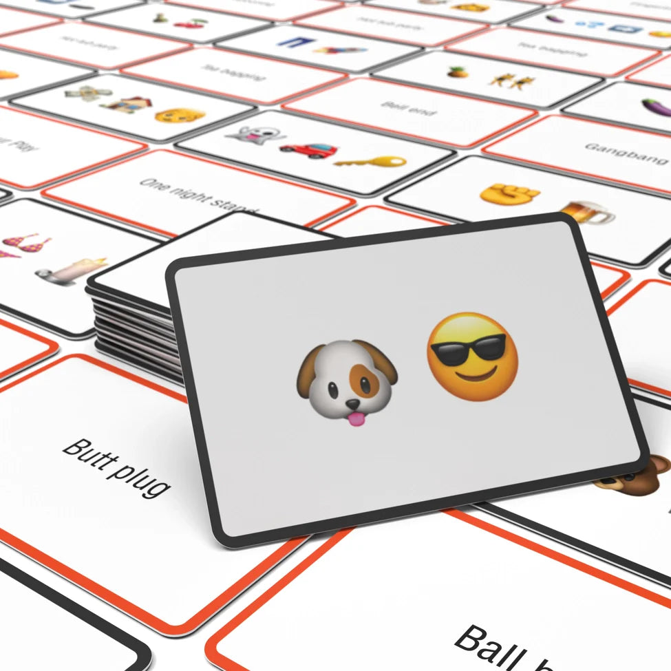 Name the Emoticon - X Rated Card Game