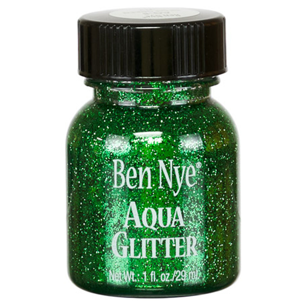Ben Nye Aqua Glitter - Neon Green