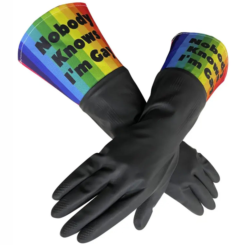 Nobody Knows I'm Gay - Washing Up Gloves
