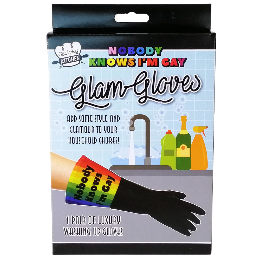 Nobody Knows I'm Gay - Washing Up Gloves