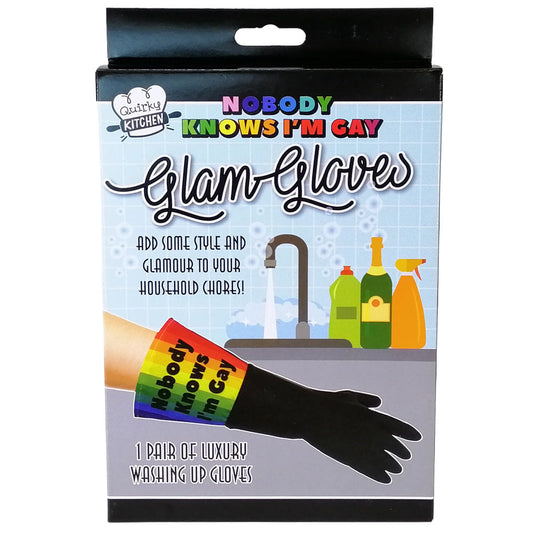 Nobody Knows I'm Gay - Washing Up Gloves