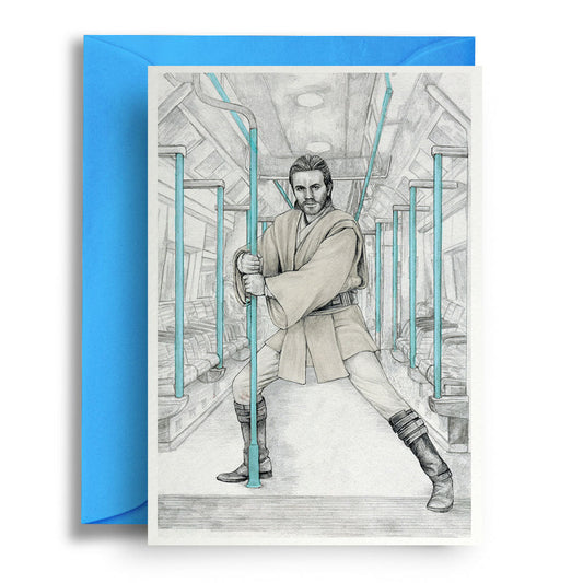 Obi Wan - Greetings Card