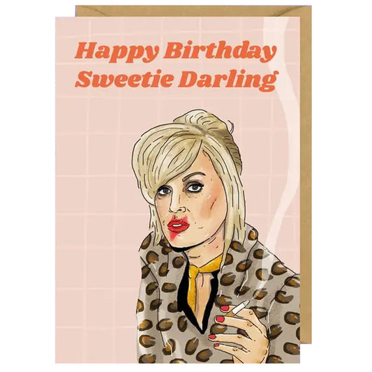 Patsy Stone - Happy Birthday Sweetie Darling Birthday Card