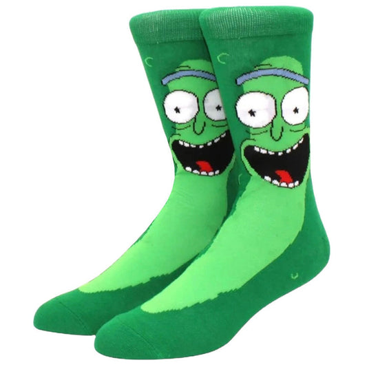 Pop Culture Socks - Pickle Rick (One Size Gender Neutral)