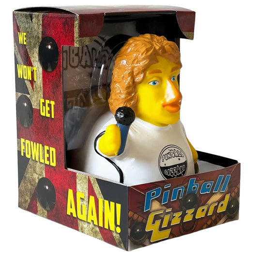 CelebriDucks - Pinball Gizzard / Pinball Wizard Roger Daltrey Boxed Rubber Duck