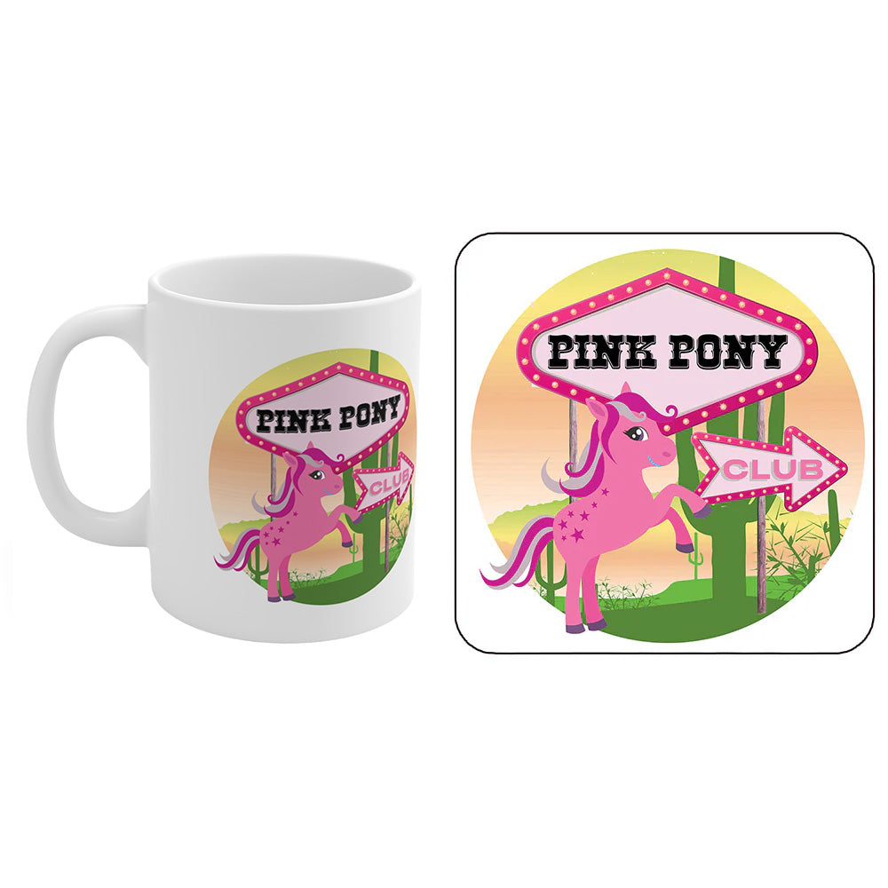 Chappell Roan Mug & Coaster - Pink Pony Club