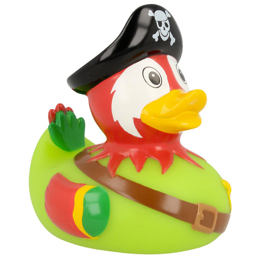 Lilalu Rubber Duck - Pirate Parrot (Lilalu #2023)