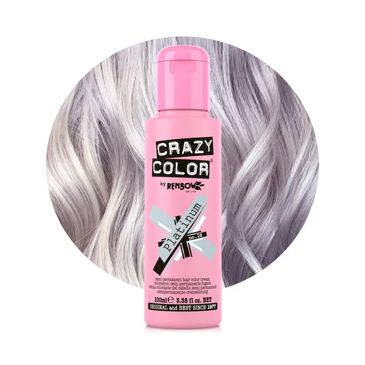 Crazy Color Hair Dye - Platinum