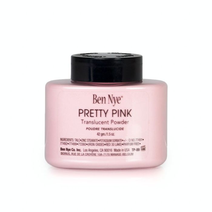 Ben Nye Translucent Powder Pretty Pink 1.5oz Shaker