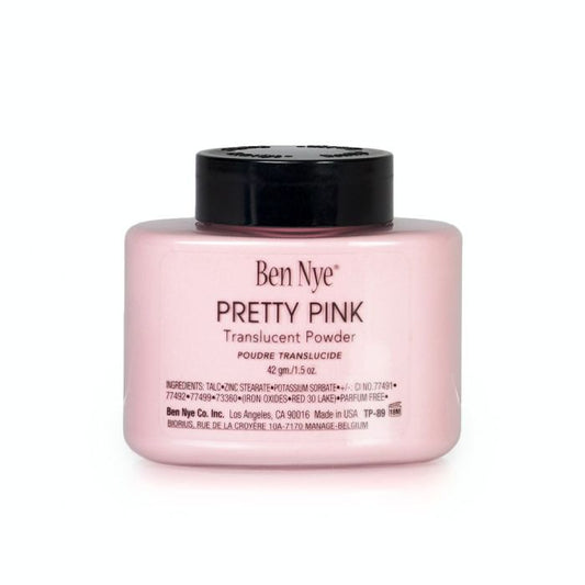 Ben Nye Translucent Powder Pretty Pink 1.5oz Shaker