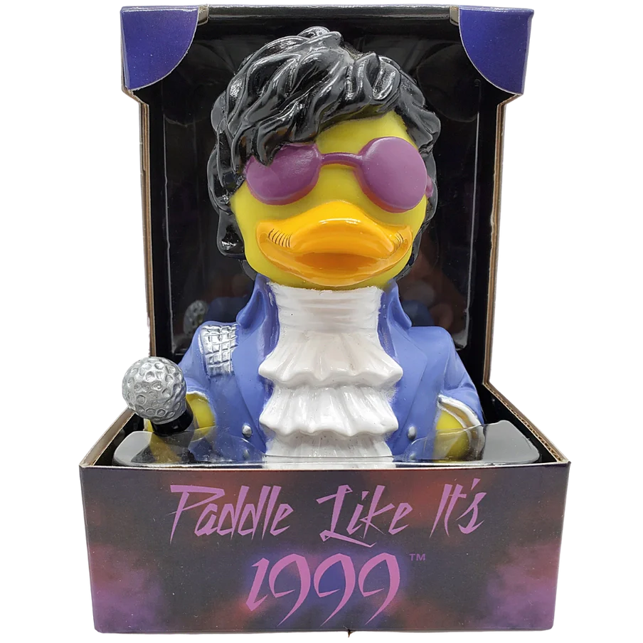 CelebriDucks - Prince / Paddle Like It's 1999 Boxed Rubber Duck