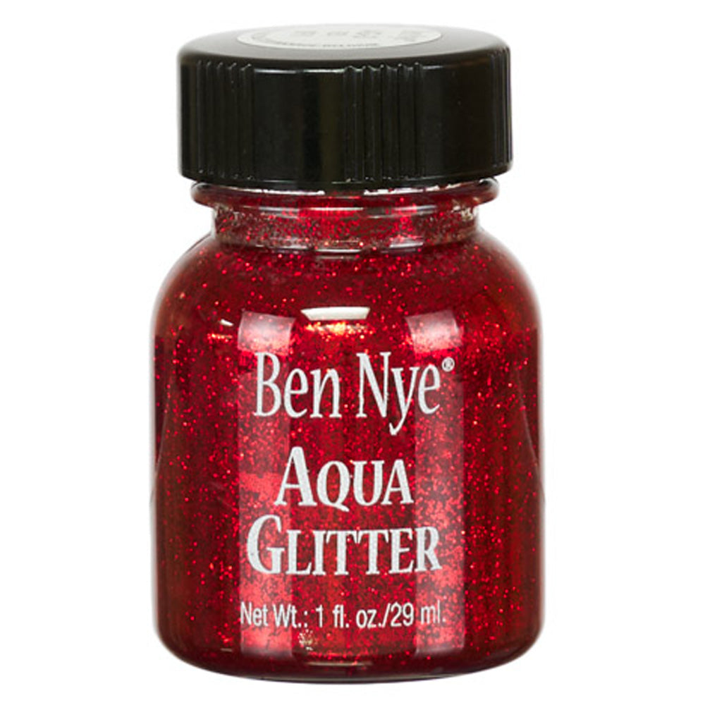 Ben Nye Aqua Glitter - Red