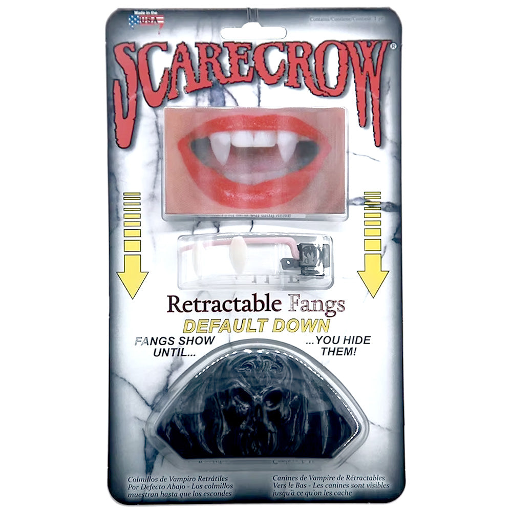 Scarecrow Retractable Fangs - Default Down
