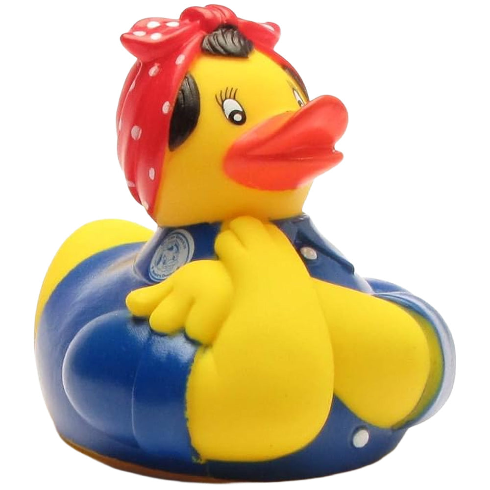 Rubber Duck - Rosie The Riveter Duck (Yarto)