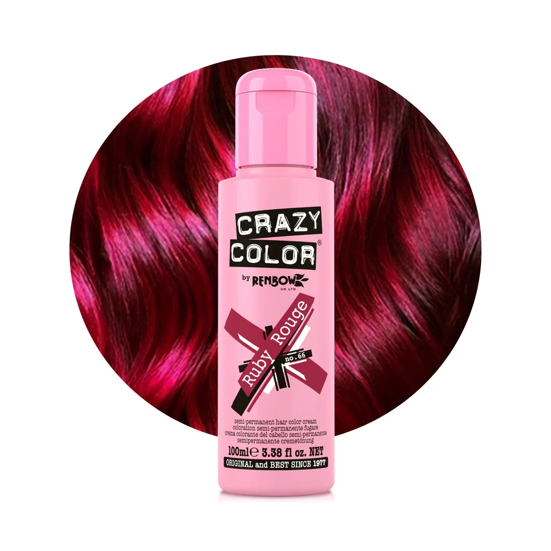 Crazy Color Hair Dye - Ruby Rouge