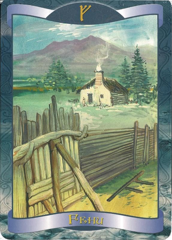 Runes Oracle Cards Deck