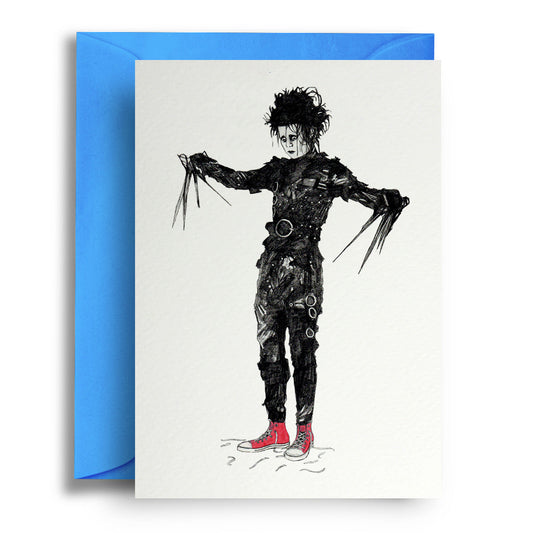 Edward Scissorhands - Greetings Card