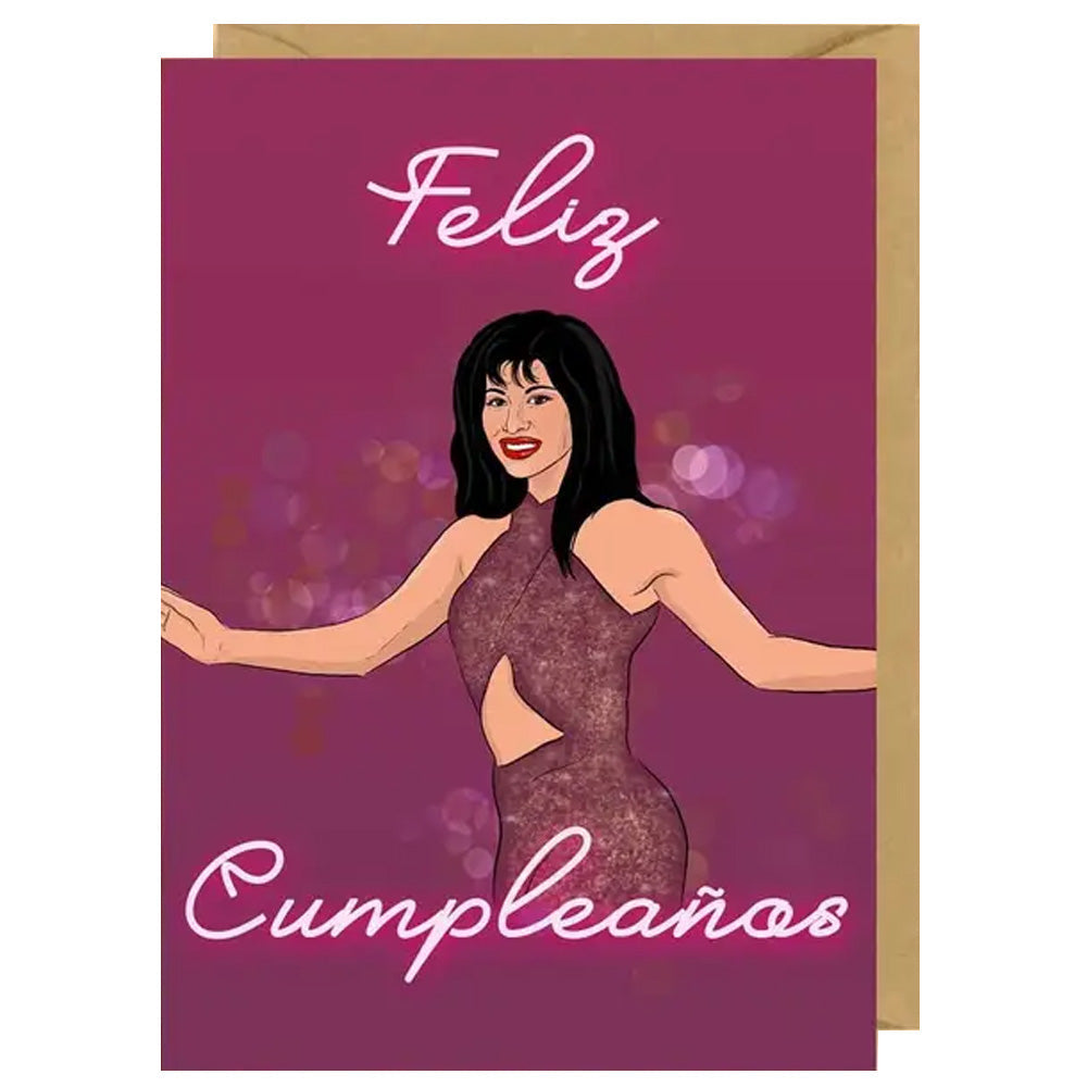 Selena Gomez - Feliz Cumpleaños Birthday Card