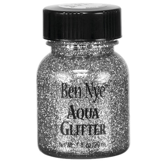 Ben Nye Aqua Glitter - Silver