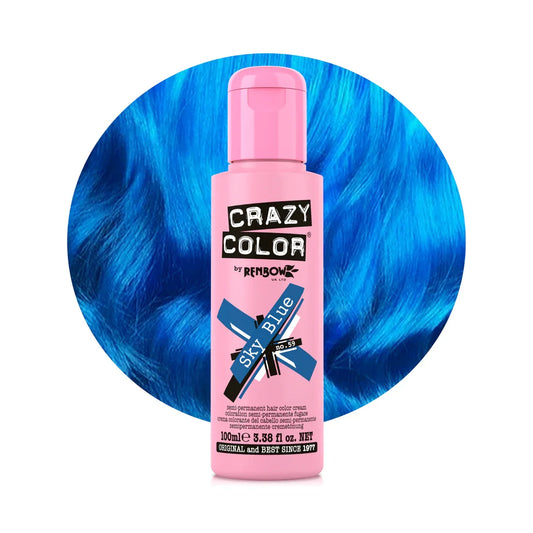 Crazy Color Hair Dye - Sky Blue