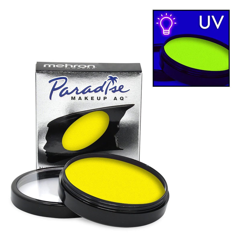 Mehron Paradise FX - UV Stardust (Neon Yellow) 1.4oz Pro Size
