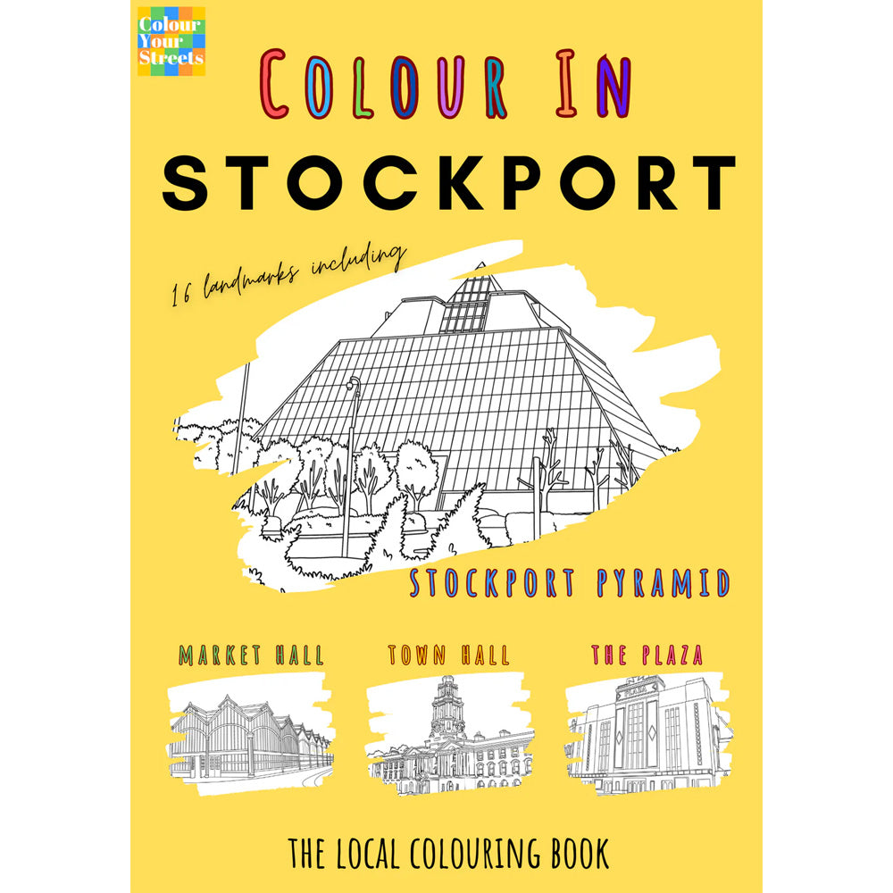 Colour In Stockport - Colouring Book
