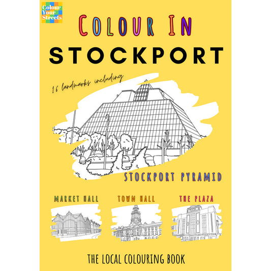 Colour In Stockport - Colouring Book